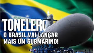 TONELERO  Brasil se Prepara para o Lançamento do seu 3° Submarino [upl. by Mick]