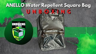 ANELLO Water Repellent Square Bag  The Unboxing Lab [upl. by Ddot]