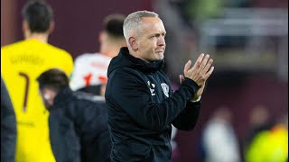 Neil Critchley rues missed chances in Hearts defeat to Heidenheim [upl. by Corwin]