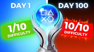 I Tried to Platinum EVERY Difficulty in 100 Days [upl. by Kcirej]