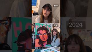 2014 VS 2024  Évolution peinture 🎨✨ [upl. by Navaj]