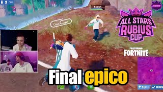 RUBIUS vs KERORO FINAL ÉPICO TORNEO FORTNITE del RUBIUS [upl. by Le]