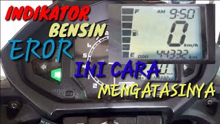 Cara memperbaiki indikator bensin new megapro yang eror  sangat mudah [upl. by Teeter967]