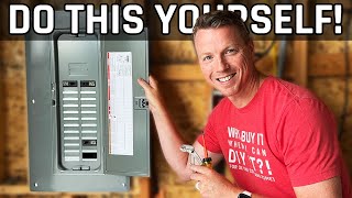 DIY Sub Panel Install COMPLETE Tutorial Save Thousands [upl. by Drof691]