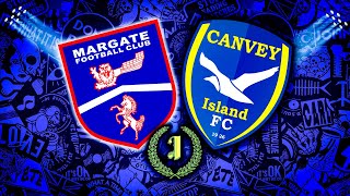 HIGHLIGHTS  LEAGUE  Margate FC v Canvey Island FC H  17th February 2024 [upl. by Del707]