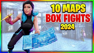 📦 best 10 BOX FIGHT maps in Fortnite 1v1 2v2 4v4 5v5 BOX FIGHTS Fortnite Code 🥊 [upl. by Rolph]