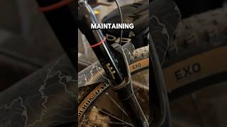 Tips to maintain bicycle suspension🔥 cycling [upl. by Kelwin409]