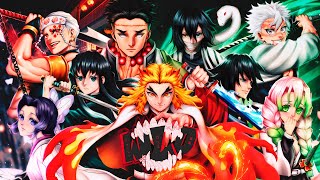 WLO  Hashiras  Kimetsu no Yaiba  Remake [upl. by Lramaj]