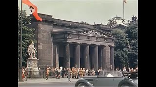 Berlin in the Year of the Olympic Games in 1936 in color AI enhanced and colorized [upl. by Deb]