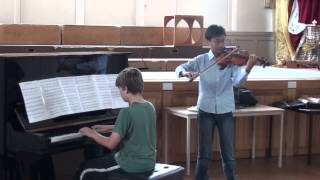 Ashokan Farewell by J Ungar duet  Brendan Chong amp James Hardy violin amp piano [upl. by Davie]