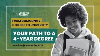 From Community College to University Your Path to a 4Year Degree [upl. by Naamann]