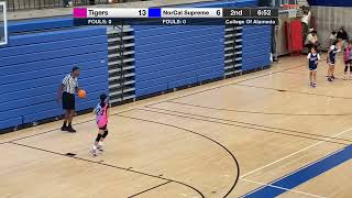 20240714 W 2918 Hayward Tigers Girls vs NorCal Supreme [upl. by Elvis]