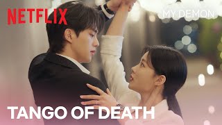 Turning tango dance moves into fight moves  My Demon Ep 4  Netflix ENG SUB [upl. by Aznecniv949]