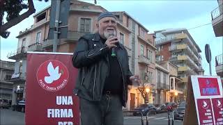 Lo scrittore Moni Ovadia a Barcellona Pozzo di Gotto ME [upl. by Elladine]