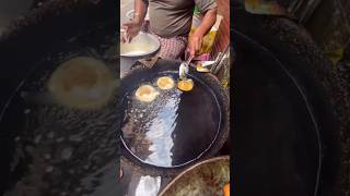 ⚡⚡ Oil Bhajji Making Process⚡⚡ shorts telugufoodie esangathulu streetfood foodie omelette [upl. by Alanna]