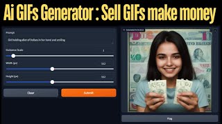 quotGenerate amp Sell AIGenerated GIFs Turn Text into Cash with New GIF Makerquot [upl. by Phelia]