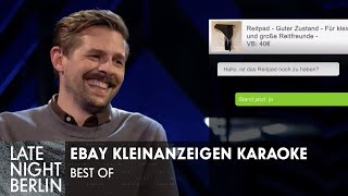 BEST OF Ebay Kleinanzeigen Karaoke  Late Night Berlin  ProSieben [upl. by Aerbua605]