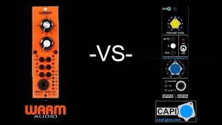 Warm Audio WA12MKII 500 vs CAPI Gear VP312DI Shootout [upl. by Alyl]