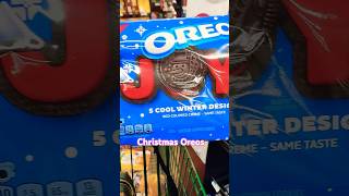 Christmas Oreos Oreo oreo christmas cookies holidayseason shorts snacks dessert delish [upl. by Buffum]