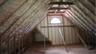 Retrofit Spray Foam Insulation and Homeowner Interview Charleston SC [upl. by Fatma652]