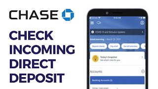 How to Check Incoming Direct Deposit in Chase Where To See Pending Deposits Chase 2024 Explained [upl. by Uhp669]