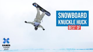 BEST OF Chipotle Snowboard Knuckle Huck  X Games Aspen 2023 [upl. by Fransis]