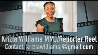 Krizia Williams Reel MMJReporter [upl. by Sheya]