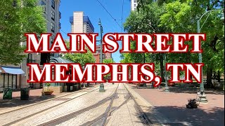 Walking In Memphis  Main Street Downtown Memphis Tennessee [upl. by Hephzibah]