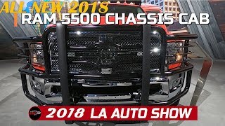 2018 Ram 5500 Chassis Cab Exterior and Interior Walkaround 2018 LA Auto Show [upl. by Berky]