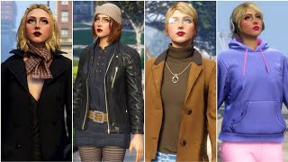 GTA V  18 Adorable Female Winter Outfits ❄️ [upl. by Rickie55]