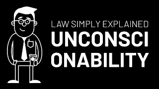 Unconscionability  Contracts  Defenses amp Excuses [upl. by Ahsitaf291]