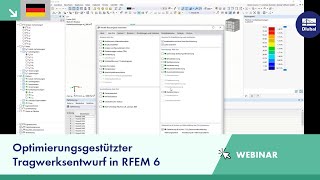 Optimierungsgestützter Tragwerksentwurf in RFEM 6 [upl. by Duleba]