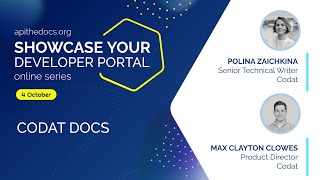 Showcase Your Developer Portal  Codat [upl. by Anirt806]