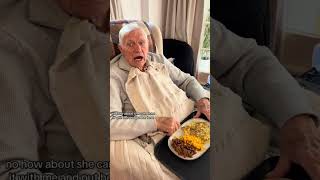 Grandad Eats American Dinner😋 [upl. by Yarezed]