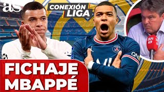 MBAPPÉ PRESENTACIÓN y anuncio del FICHAJE por el REAL MADRID  CONEXIÓN LIGA [upl. by Anaerol427]