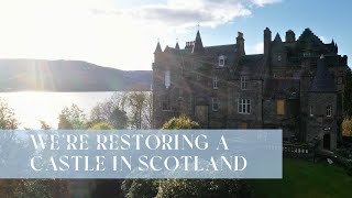 Were Restoring a Castle in Scotland Our Dream Project Begins [upl. by Vardon867]