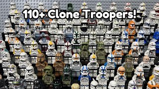 Every LEGO Star Wars Clone Trooper Ever Created 20022024 I Own Them All [upl. by Chadburn]