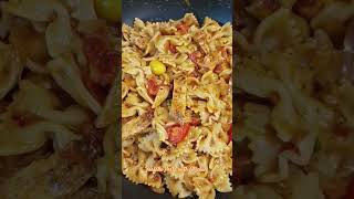 Farfalle chicken pasta in tomato sauce 👍🤤😍 [upl. by Laurel559]