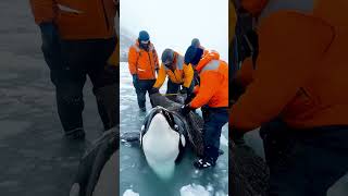 “Rescue of a Young Orca” shorts animalsrescueorca [upl. by Aldridge]