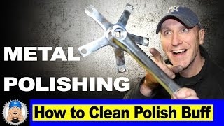 How to Clean and Polish Metal to Mirror Finish [upl. by Cardew16]