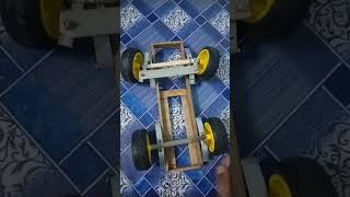 Mini rc car chassis Home made shorts viralvideo part1 viral ytshorts [upl. by Jary194]