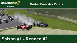 Lets Play Grand Prix 2 2 Deutsch  Großer Preis des Pazifik [upl. by Lenneuq]