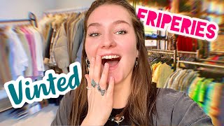 HAUL VINTED  FRIPERIES printempsété [upl. by Faxen]