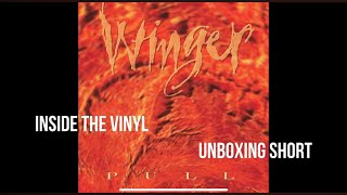 INSIDE THE VINYL  UNBOXING SHORT WINGER  PULL APPLE RED REISSUE [upl. by Etty879]