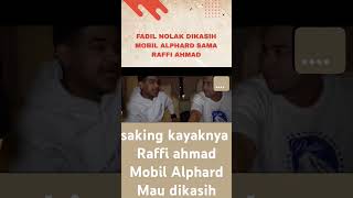 fadil jaidi nolak dikasih mobil Alphard raffi ahmad  ransentertainment fadiljaidi  shorts [upl. by Voccola]