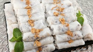 Savory Rolled Cakes Banh Cuon [upl. by Pedersen39]