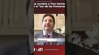 Entrevista America TeVe con Orian Brito sobre el nombramiento de Tom Homan como zar de la frontera [upl. by Abba]