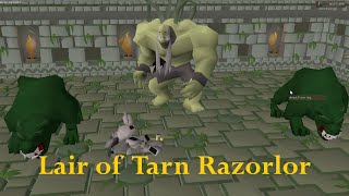 OSRS Lair of Tarn Razorlor [upl. by Graham]