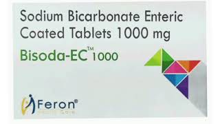 Bisoda EC 1000 Tablets Sodium Bicarbonate Enteric Coated Tablets 1000 mg [upl. by Dev116]