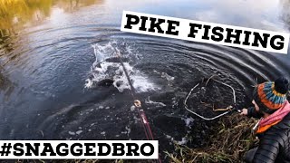 PIKE FISHING  Finding New Spots [upl. by Aicnetroh]